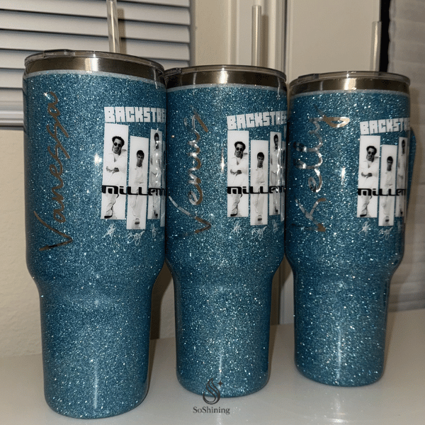 Fan Art Handle Tumbler
