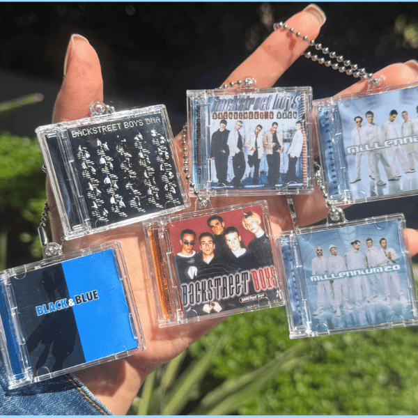 Fan Art Mini-CD Keychain.